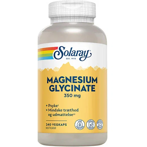 Image of Solaray Magnesium Glycinate | 240 kapsler