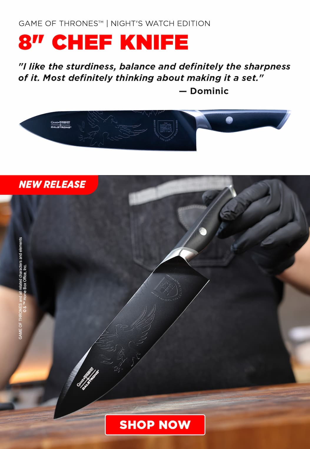 8" Chef Knife | Game of Thrones Collection