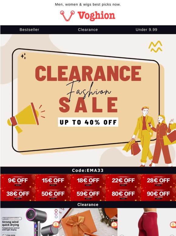 🌟 Huge Clearance! Best Picks Up To 40% Off! [Code Inside]