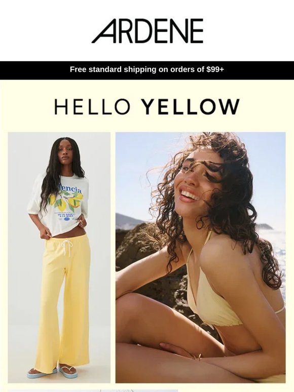 A pop of yellow, anyone? 💛