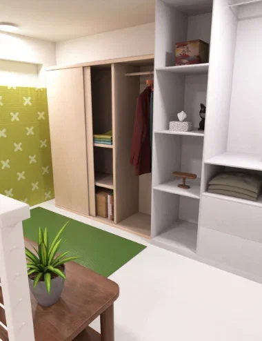 FG Japanese Micro Apartment