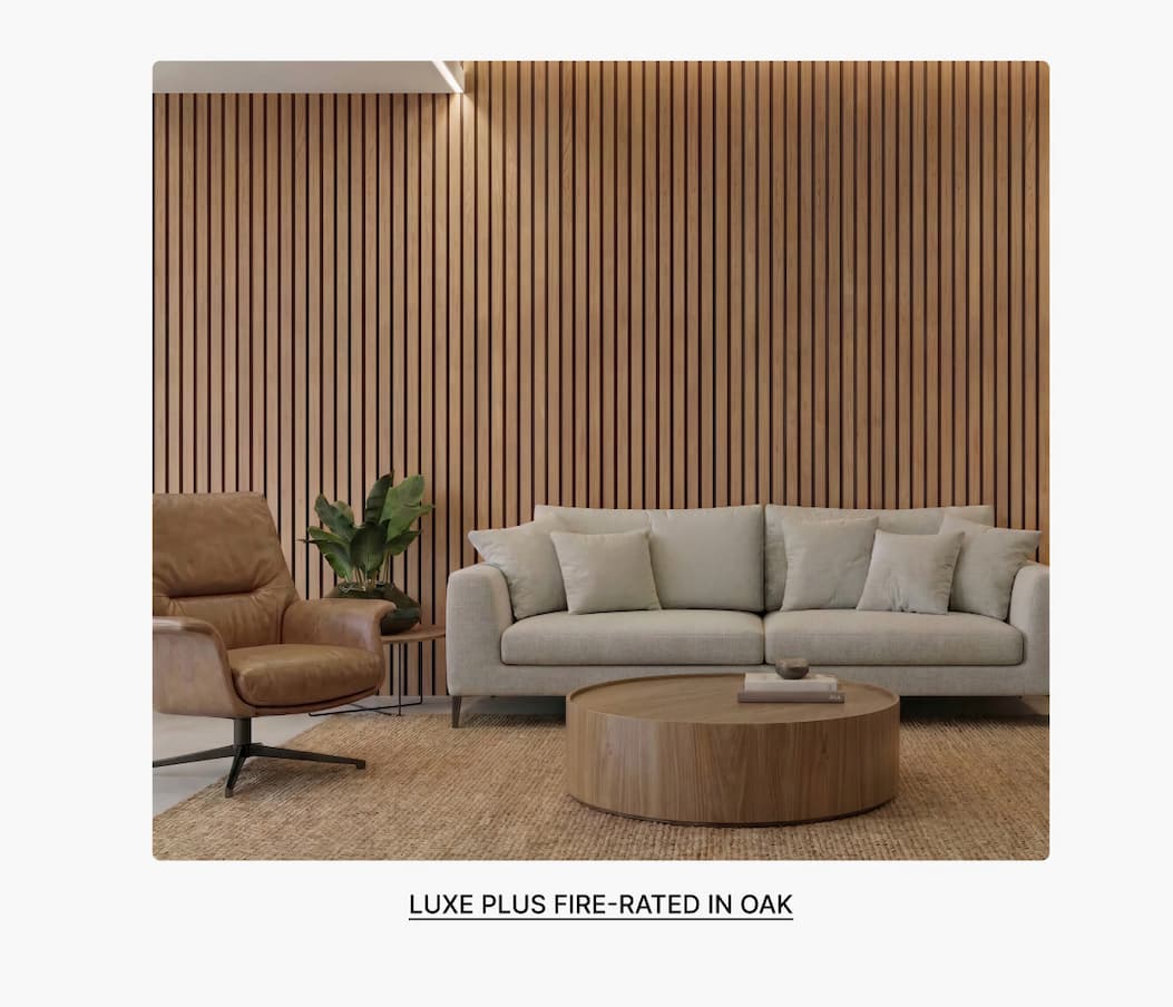 Luxe Plus Fire-Rated in Oak