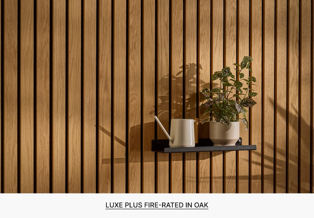 Luxe Plus Fire-Rated in Oak
