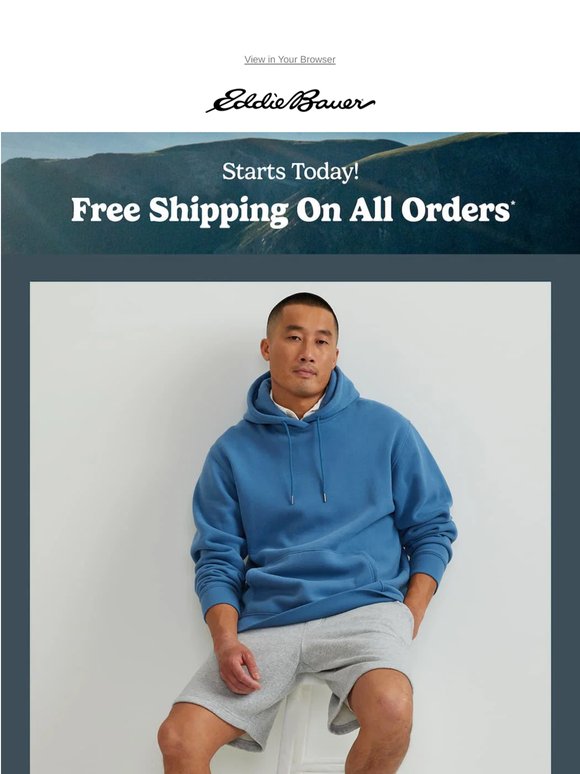 Free Shipping On All Orders Starts Today
