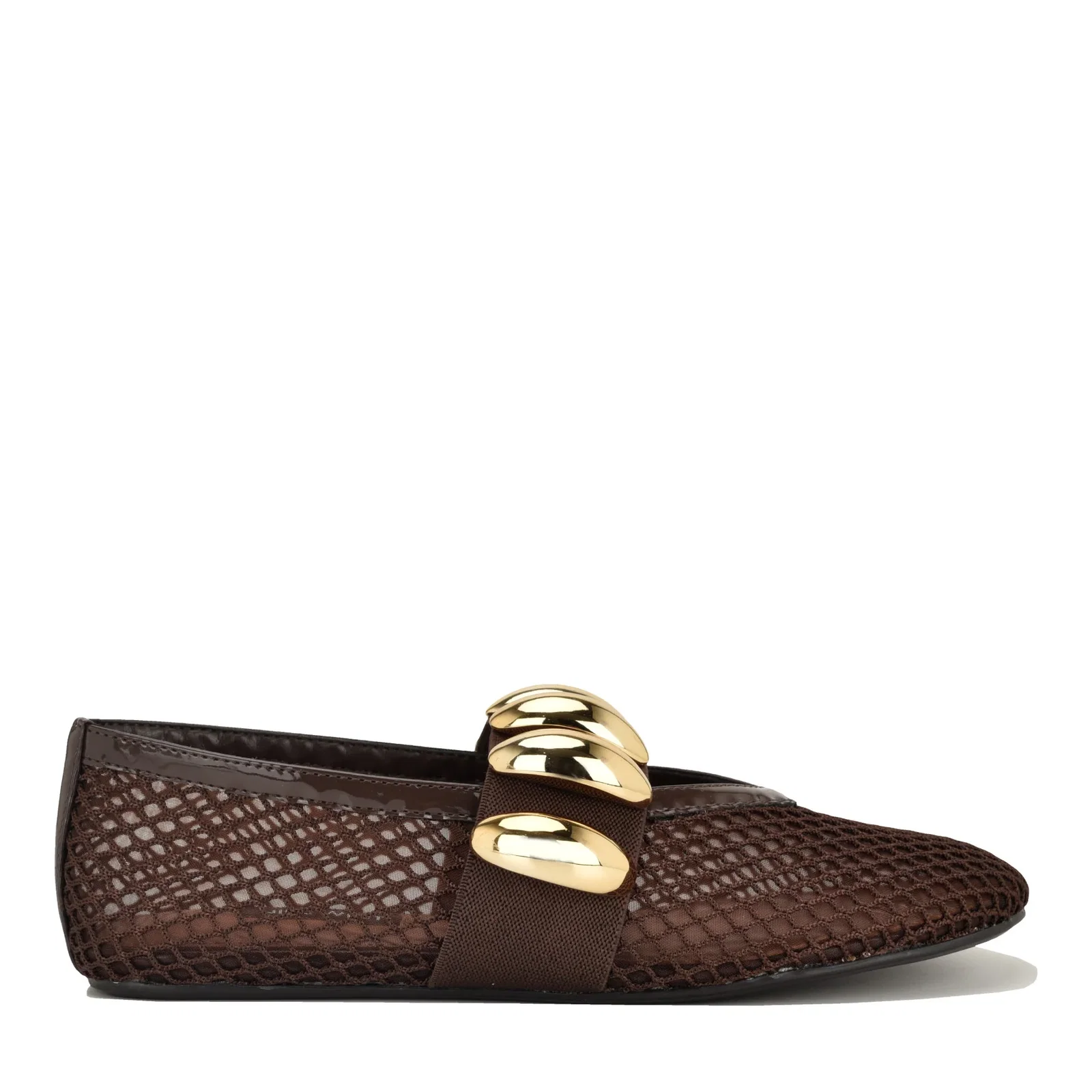 Image of Dorra Mesh Mary Jane Ballet Flats