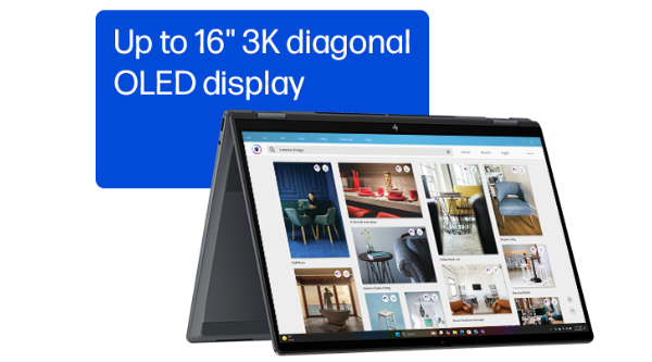 Up to 16' 3K diagonal OLED display