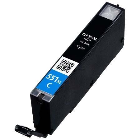 Image of 999inks Compatible Cyan Canon CLI-551CXL High Capacity Inkjet Printer Cartridge