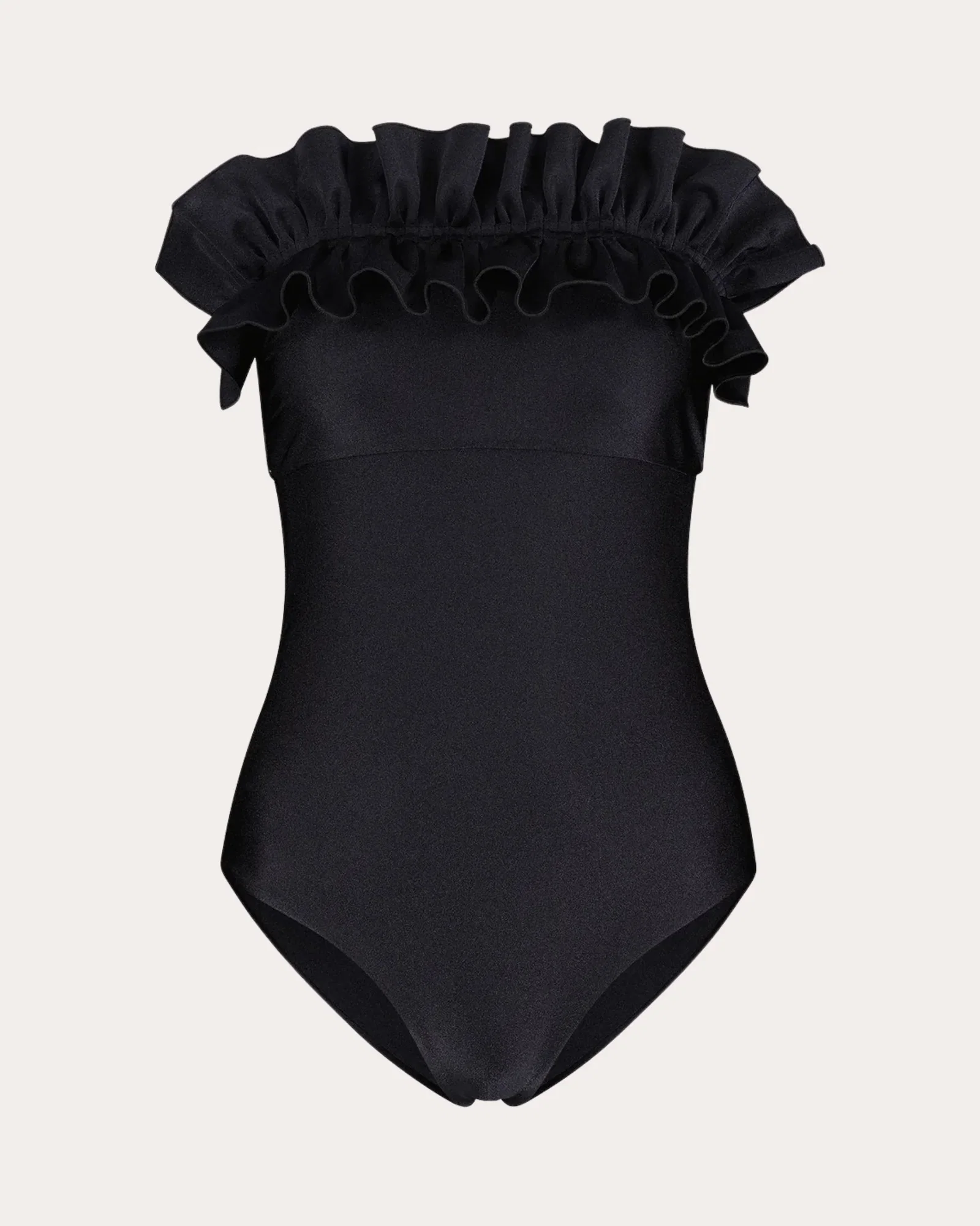 Angela Ruffle Bustier One-Piece