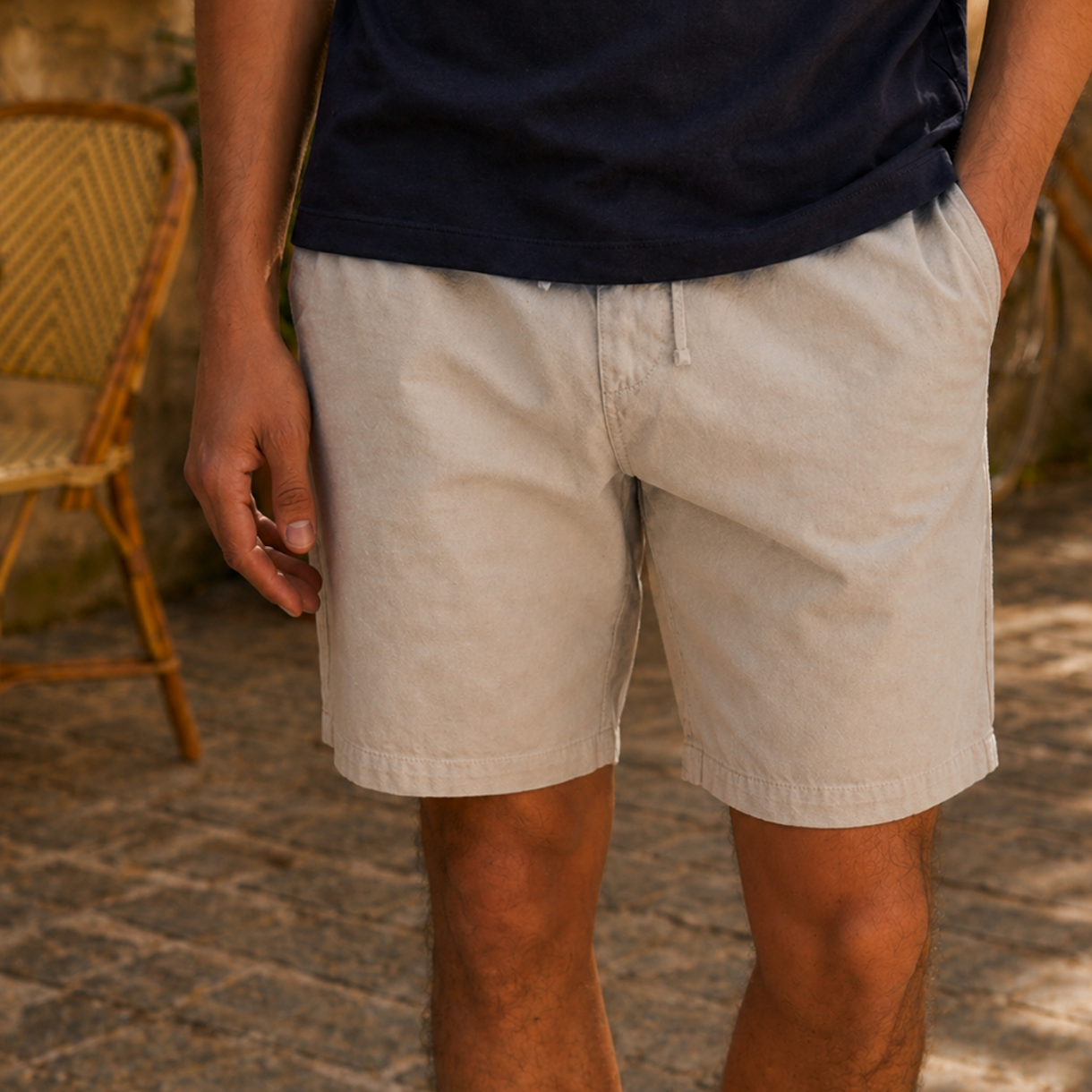 Linen Blend Short
