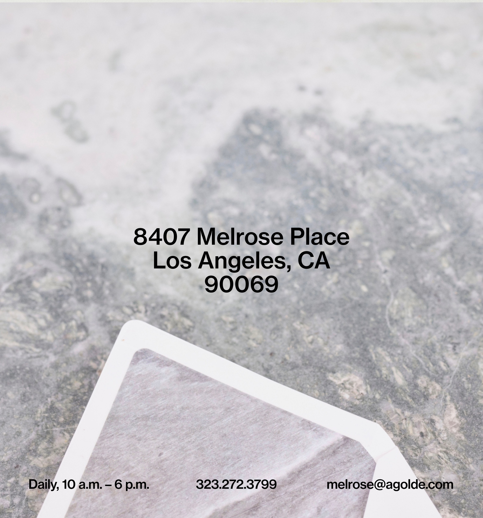 AGOLDE Melrose Place: Now Open