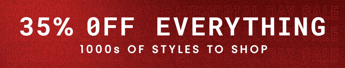 35% OFF Everything