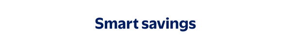 Smart savings