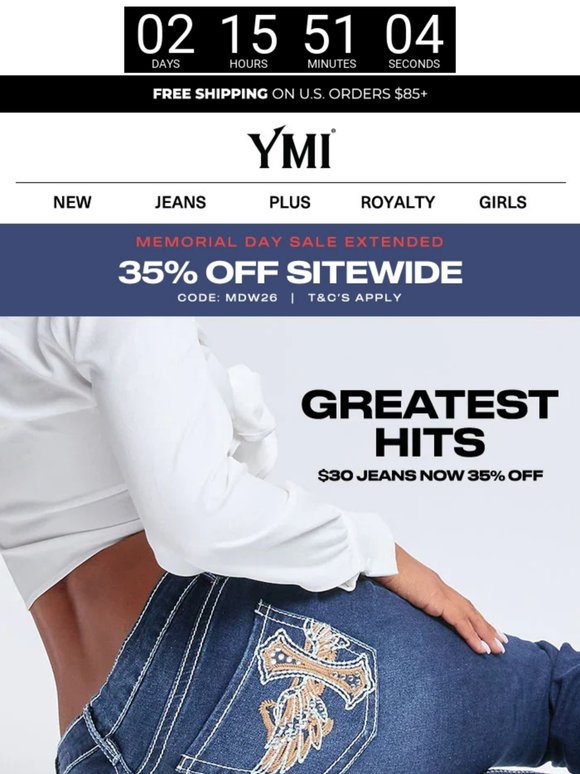 Act Fast: $19.50 Jeans