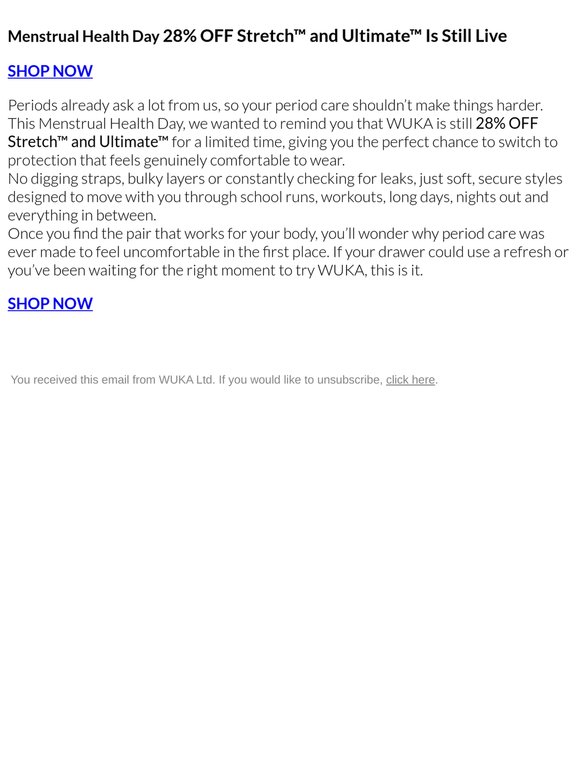 Reminder: 28% OFF Stretch™ and Ultimate™ Ends Soon