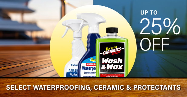 UP TO 25% OFF Select Waterproofing, Ceramic & Protectants