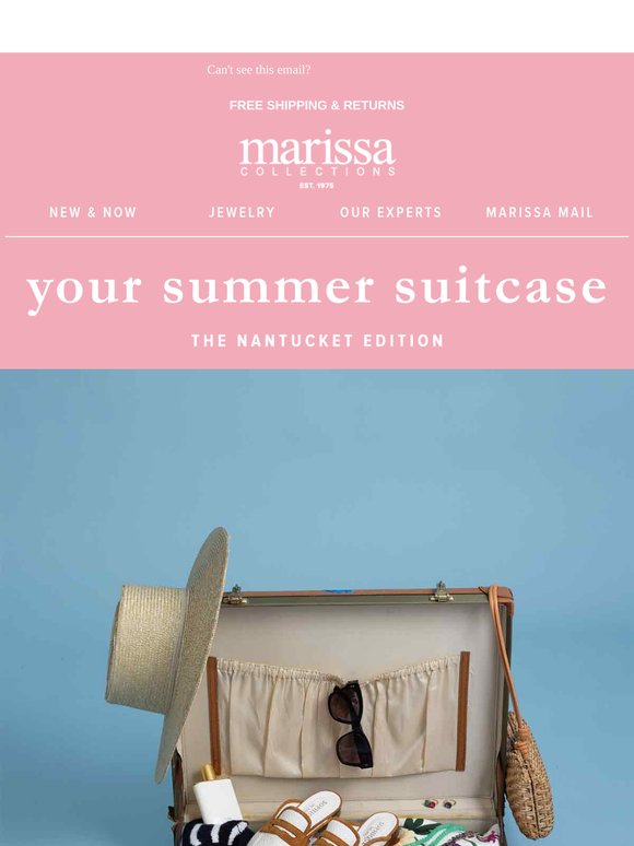 Pack Your Nantucket Summer Suitcase ⚓✈️