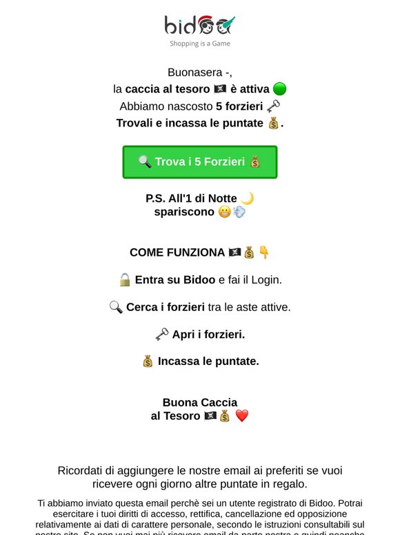 — la caccia al tesoro è live 🟢🏴‍☠️