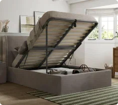 Silentnight Payton Upholstered Ottoman Bed Frame