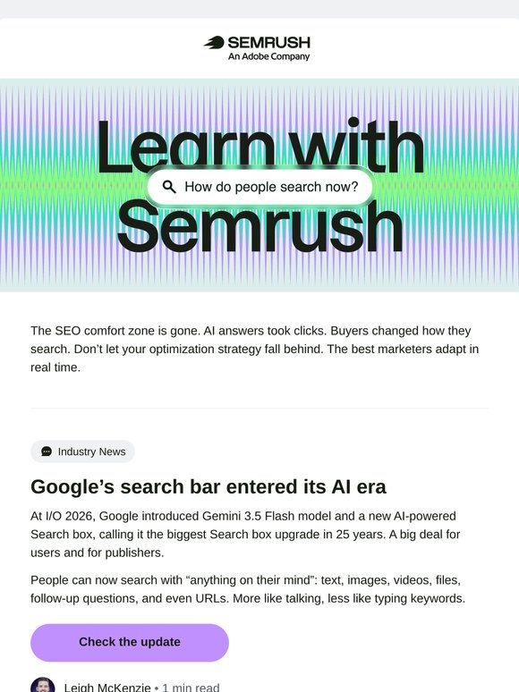 Google called.