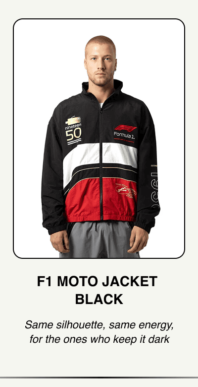 F1 Moto Jacket - Black