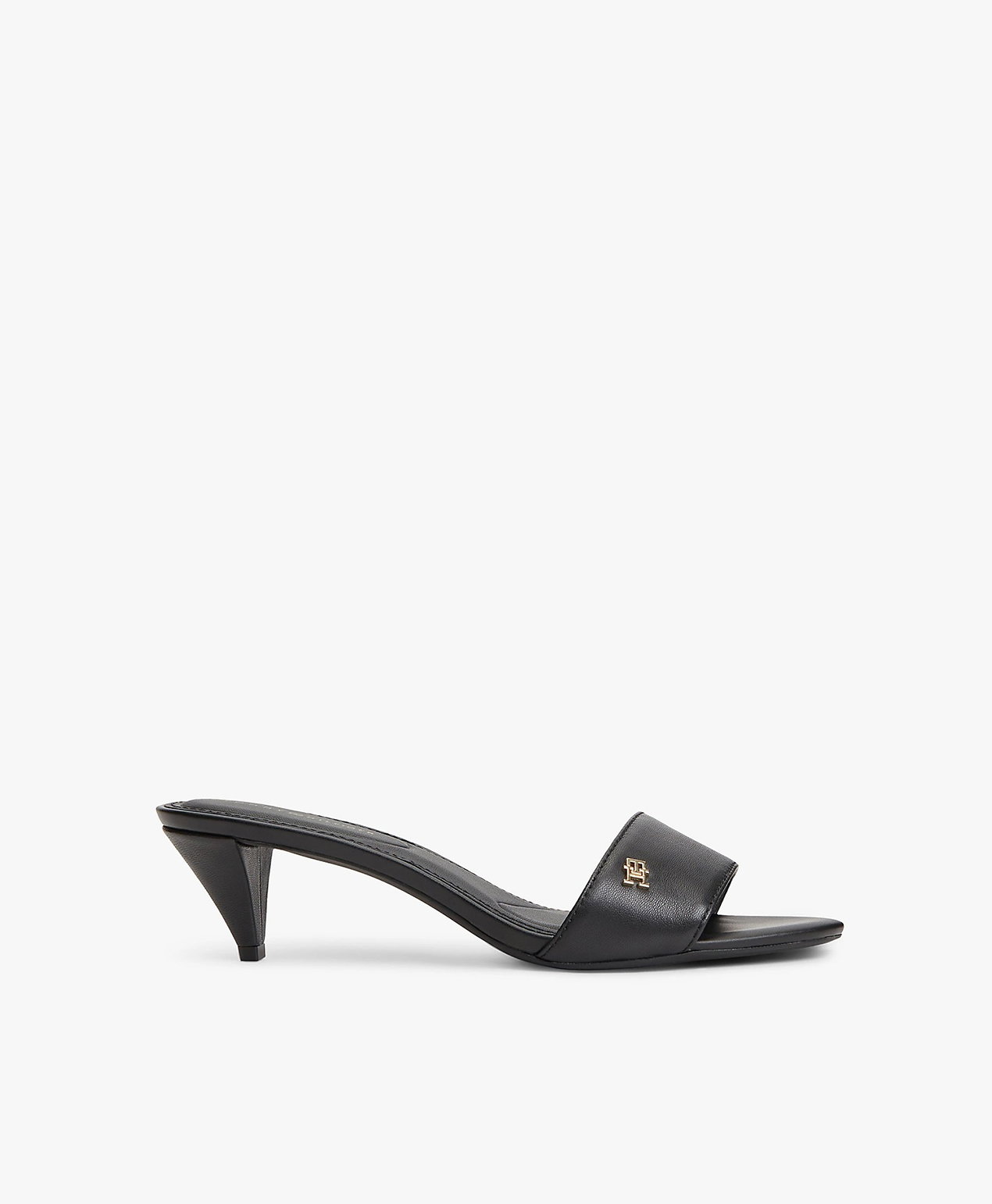  TH Monogram Leather Heeled Mules, £110