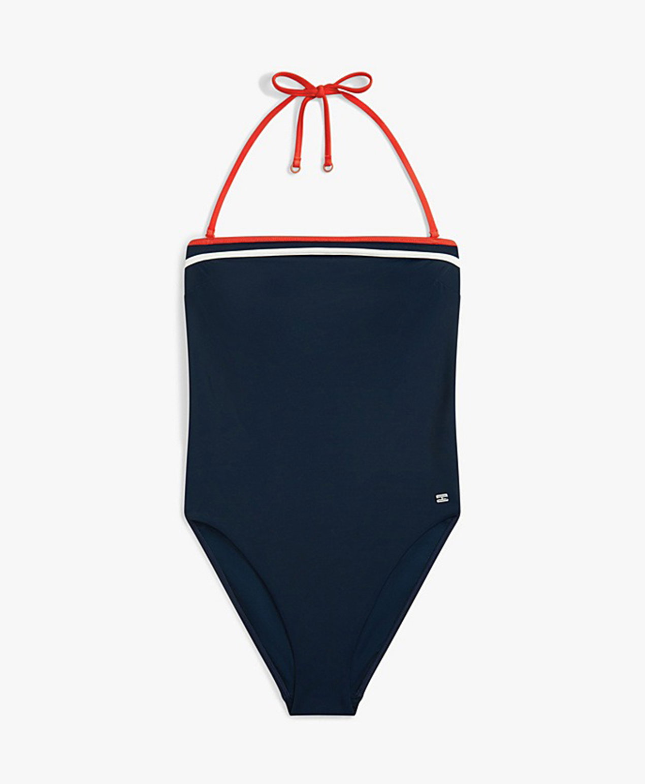 Classic Halterneck Bandeau High-Cut Swimsuit, £90