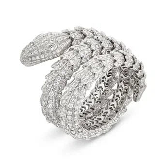 Bulgari Diamond ‘Serpenti’ Bangle