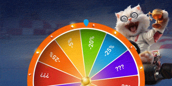 One spin is all it takes.