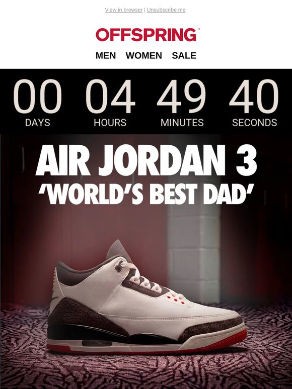 Air Jordan 3 'World's Best Dad'