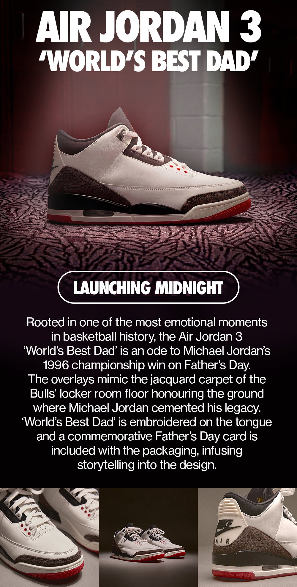 Air Jordan 3 'World's Best Dad'