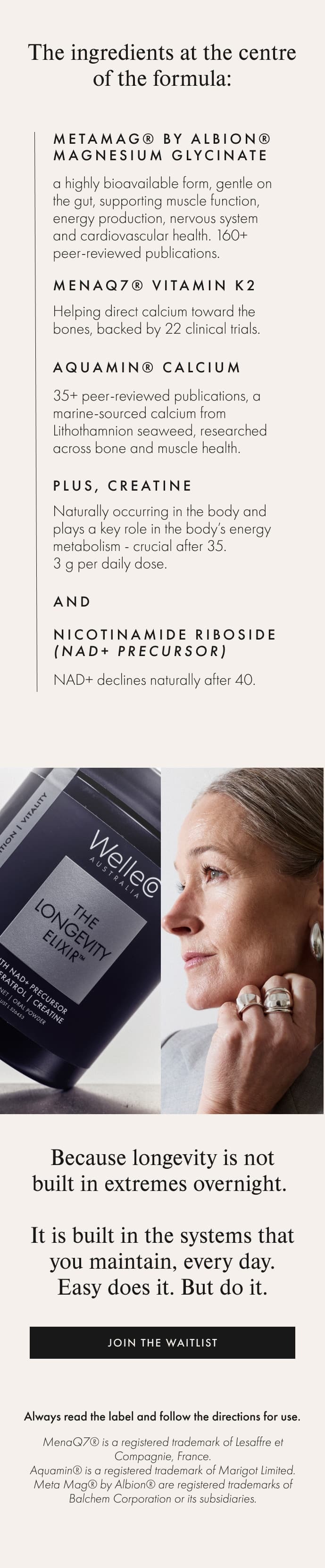 The Longevity Elixir™