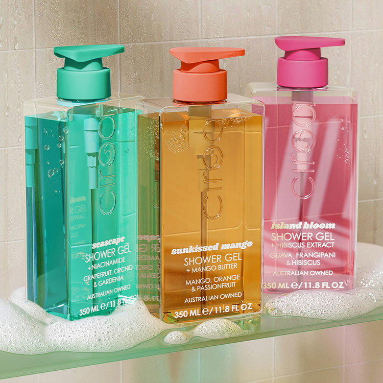 Ciroa Tropical Shower Gel Trio