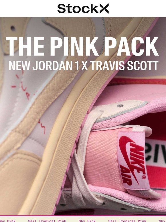 Cactus Jack Brings New Pink Heat