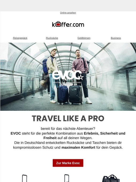 🌍 EVOC Deals: Maximale Freiheit, minimale Preise!