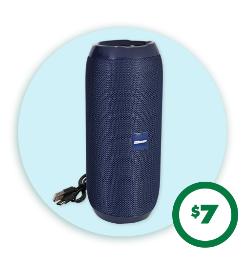 $7 2Boom Tower Bluetooth Speaker