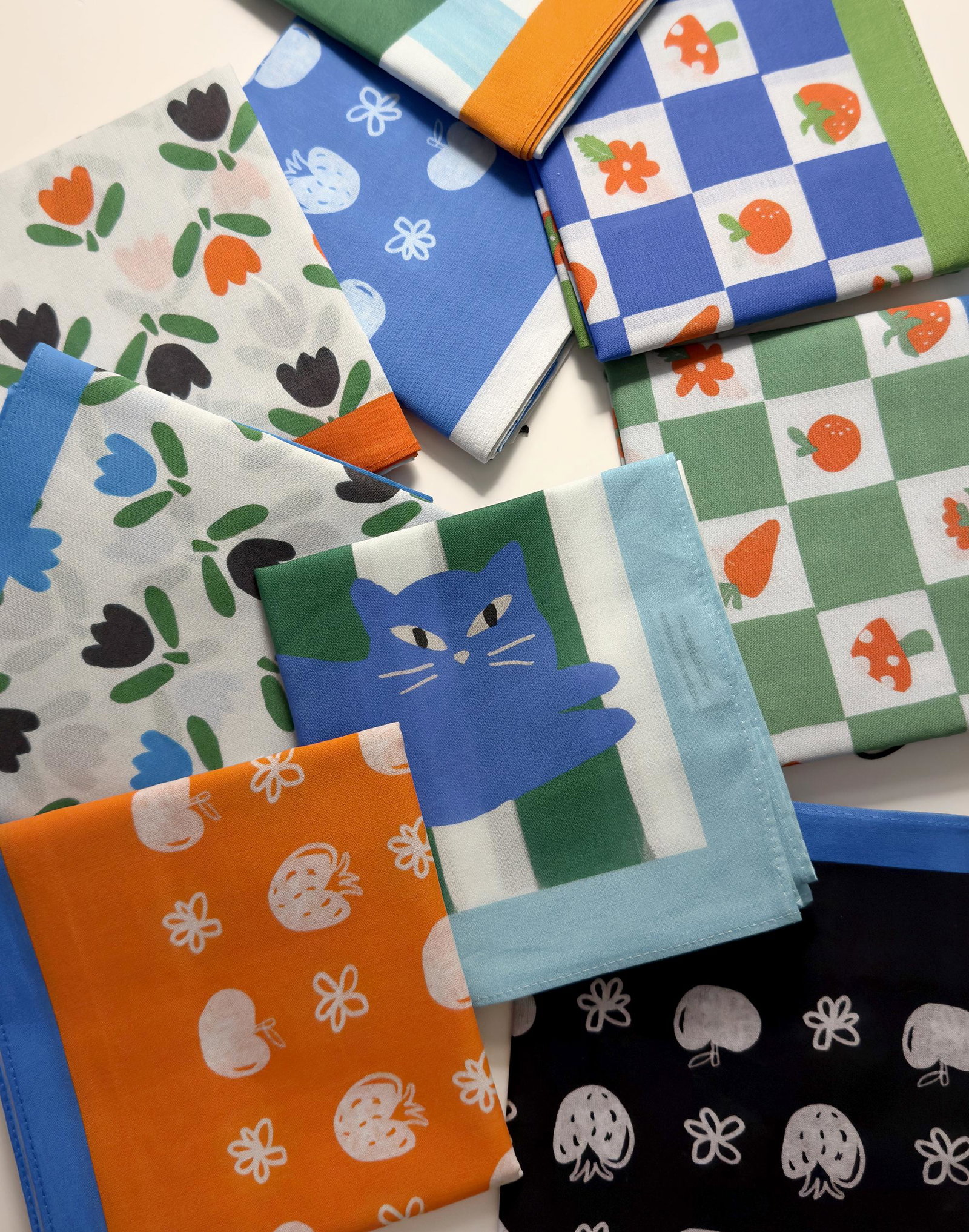 100% Cotton Summer Bandanas