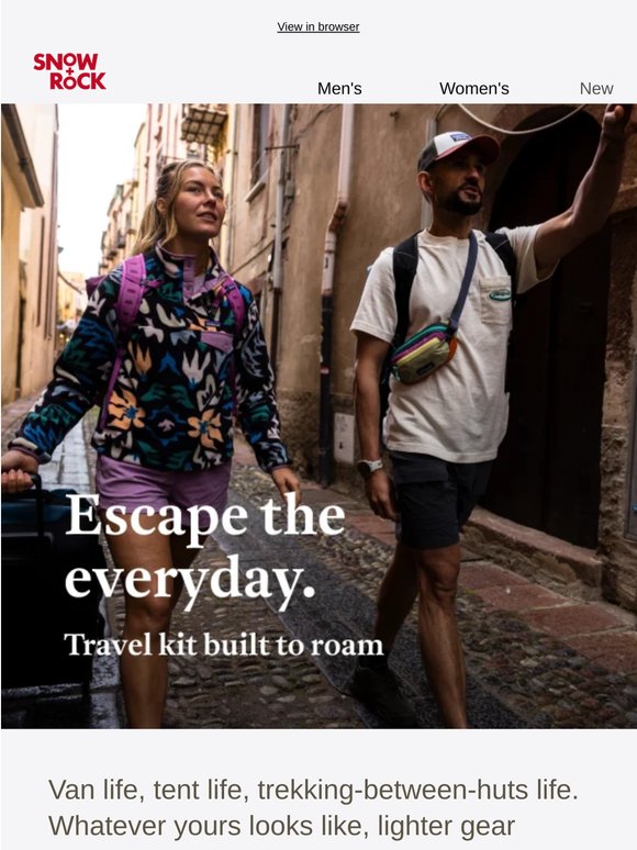 Go where the road takes you