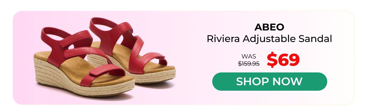 ABEO Riviera Adjustable Sandal