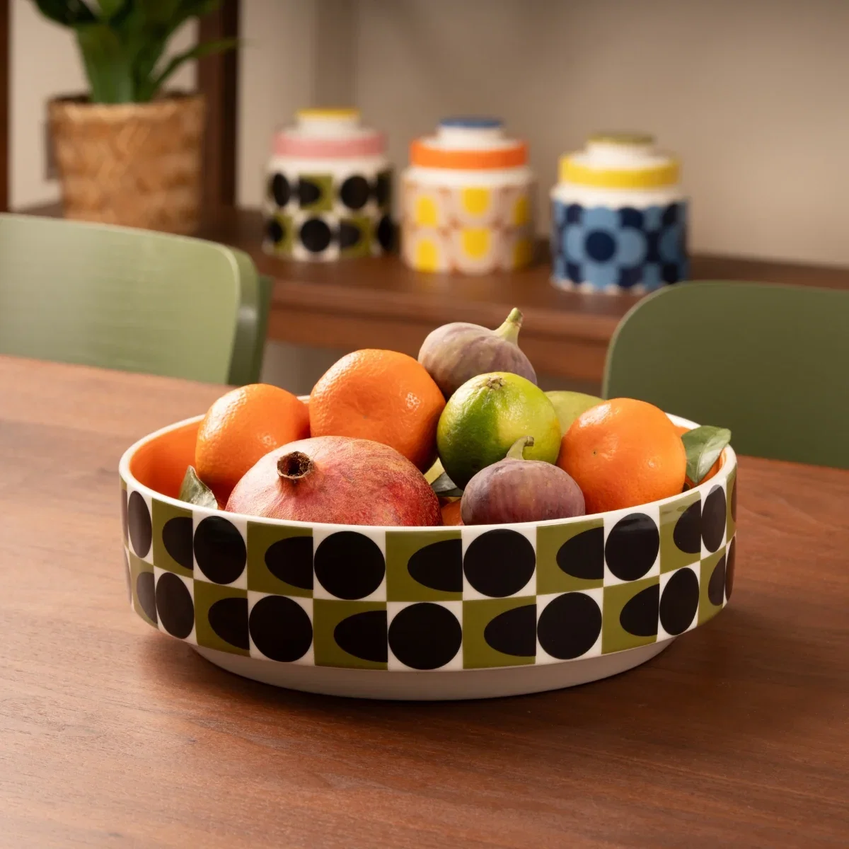 Image of Spot Square Oval Fruit Bowl
