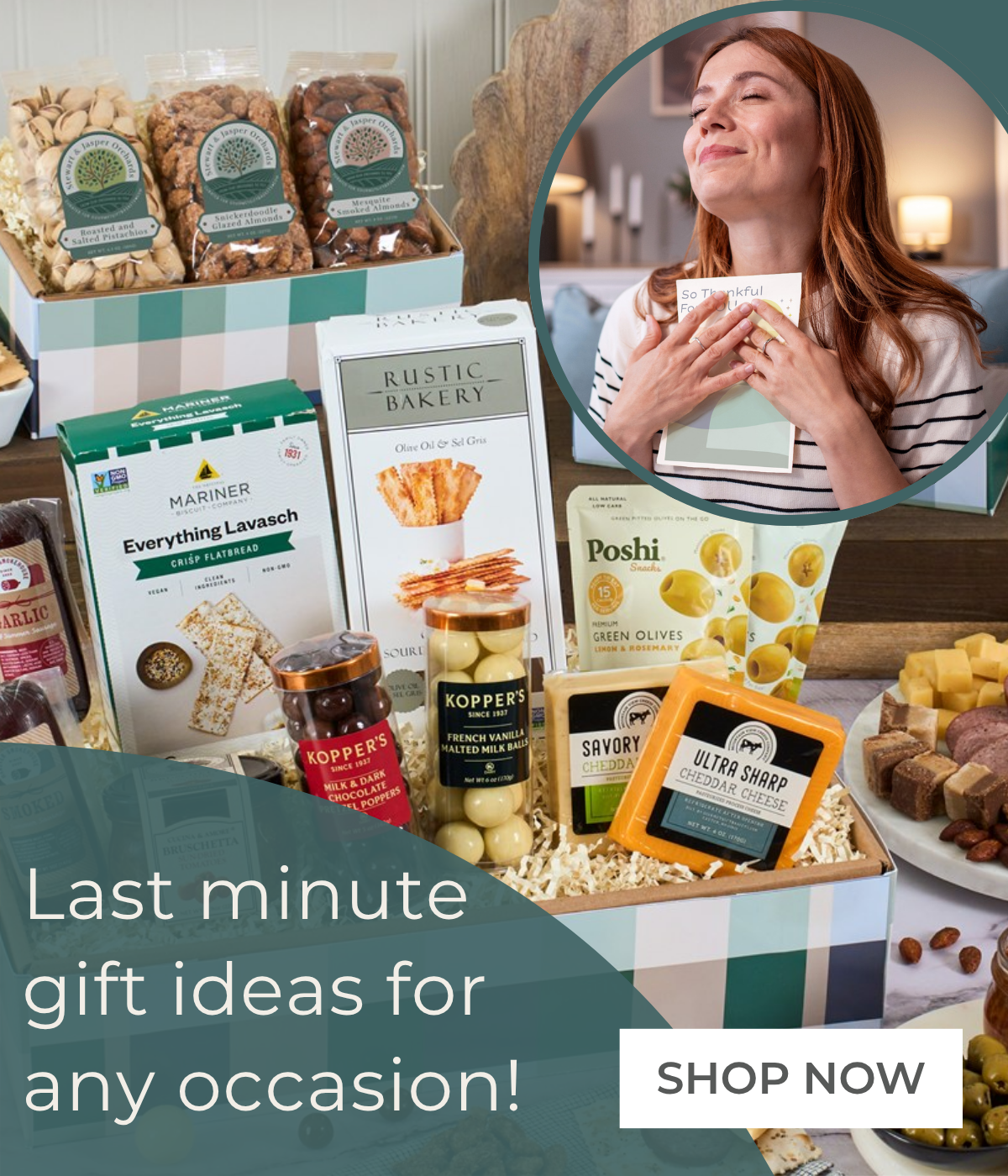 Last minute gift ideas for any occasion! 
