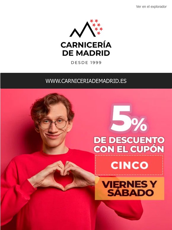 🏷️ No te quedes sin tu  5% de DESCUENTO...