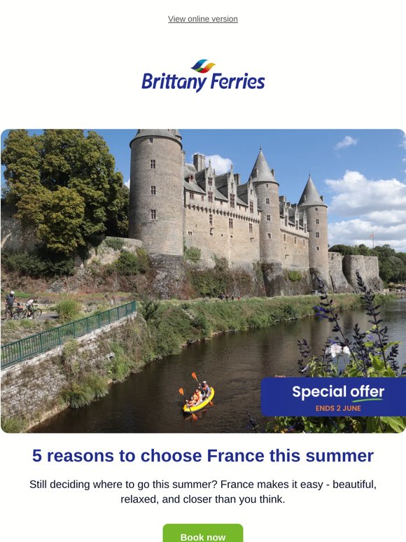Pay day weekend treat? 5 reasons to book France this summer