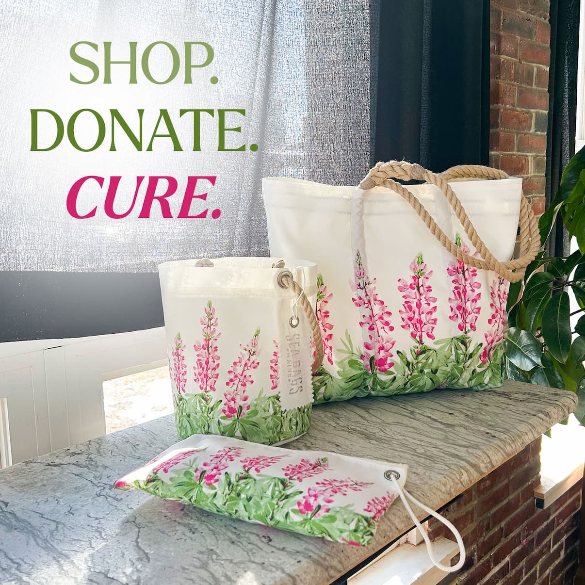 Shop. Donate. CURE.