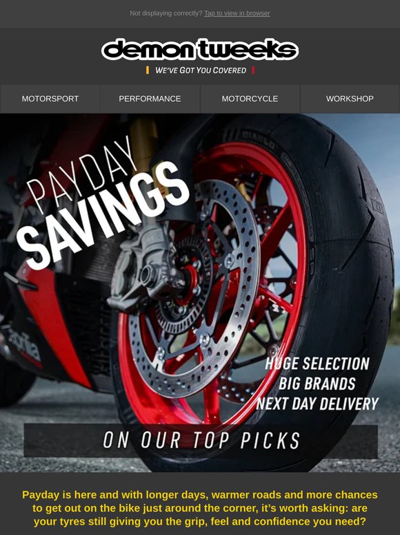 Payday Tyre Deals Are Here 💸👀