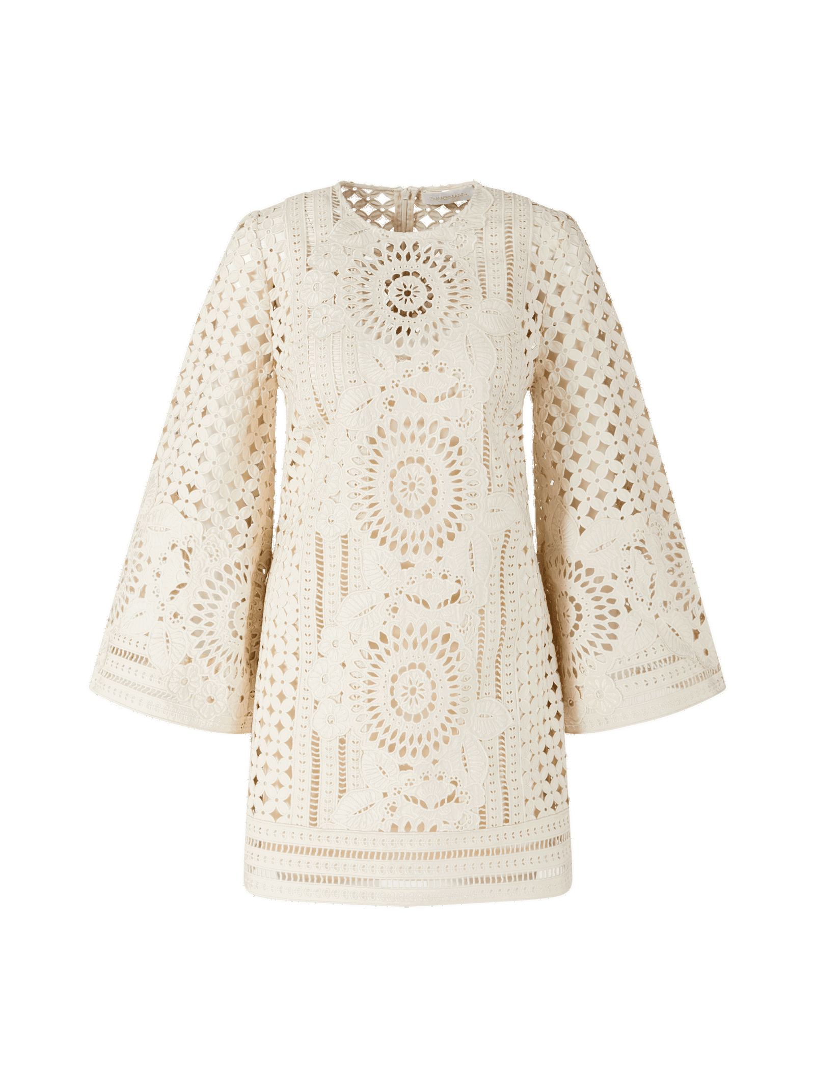 Sandale 'Orchid' aus Leder Beige