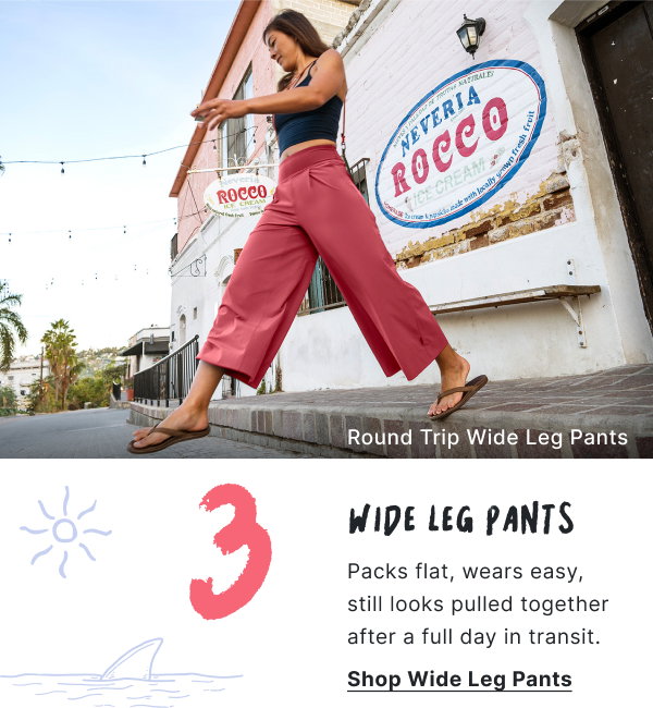 Shop the Round Trip Wide Leg Pants