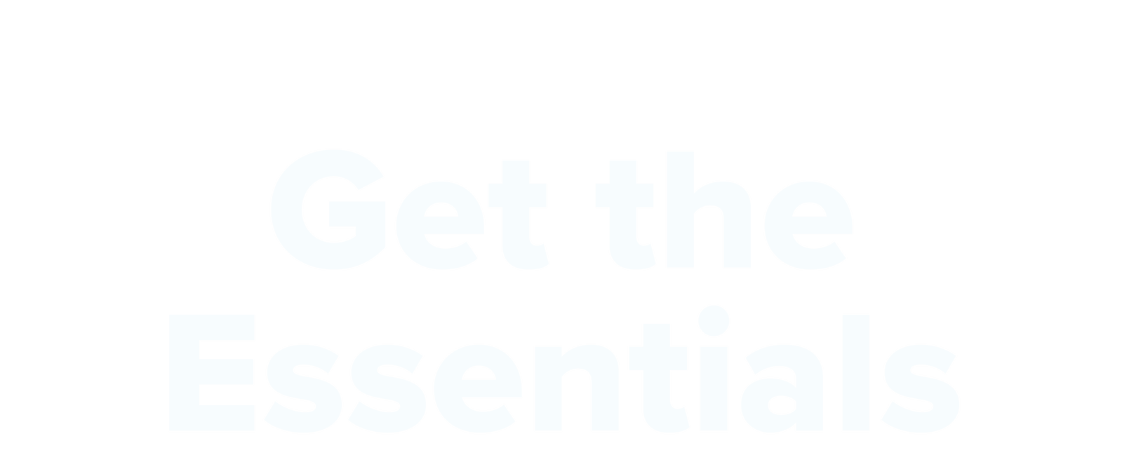 Get the Essentials