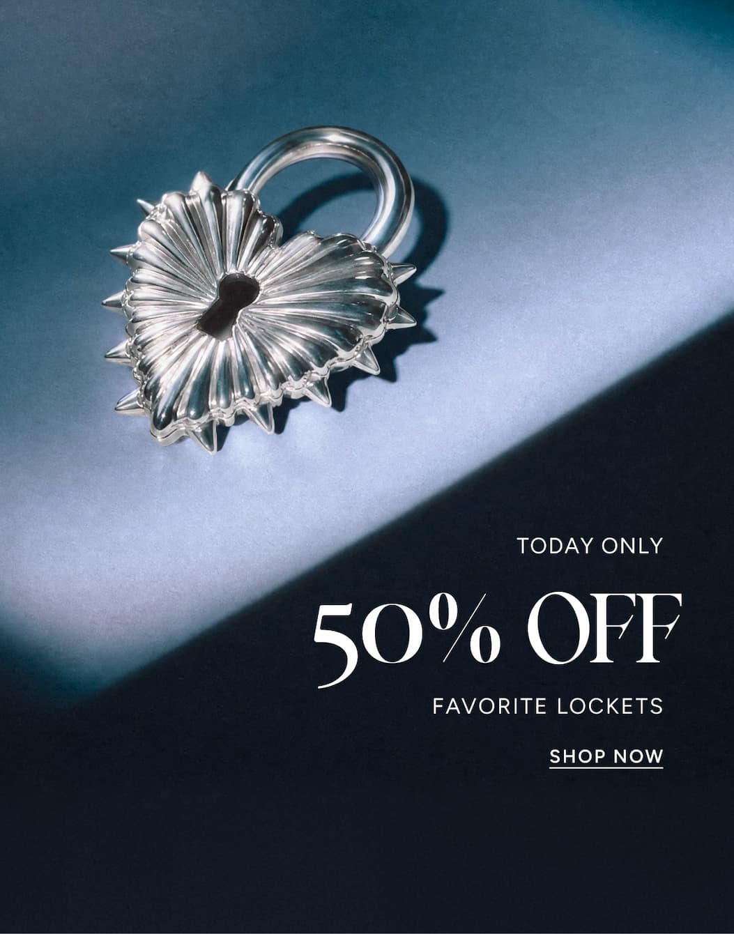 Today Only 50% Off Favorite Lockets - Shop Now
