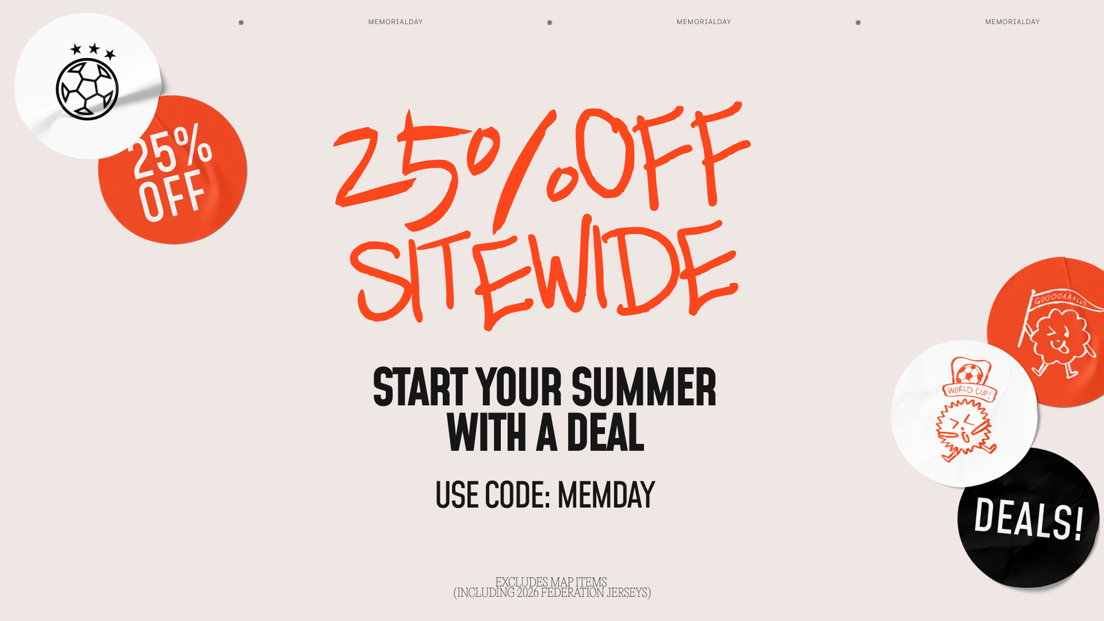 25% off sitewide