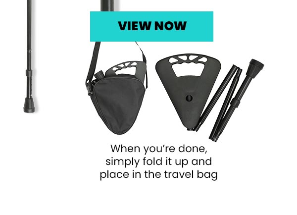 Fold and put it away in the bag
